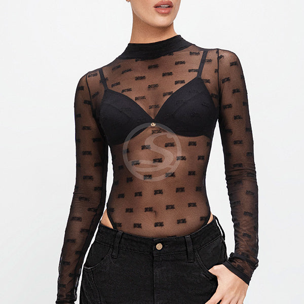 Body Máxima Negro Santísimas Ref. S-568