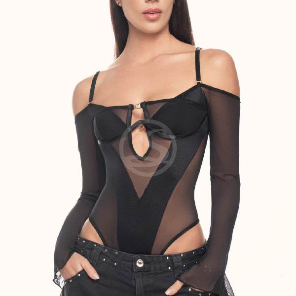 Body Austin Negro Santísimas Ref. S-613