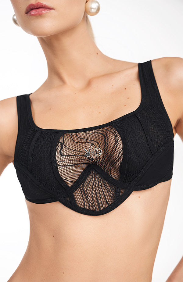 Bralette ilusión Playboy x Santísimas Ref. S-649