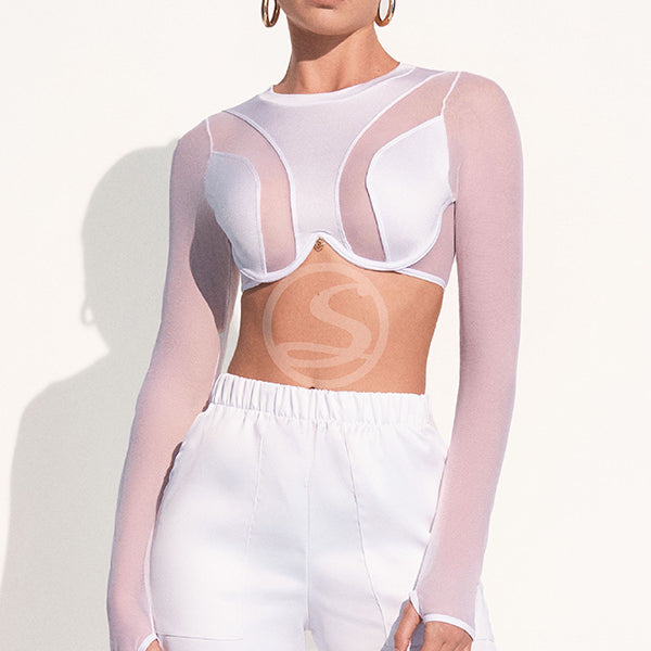 Bustier Dupli Blanco Santísimas Ref. S-553
