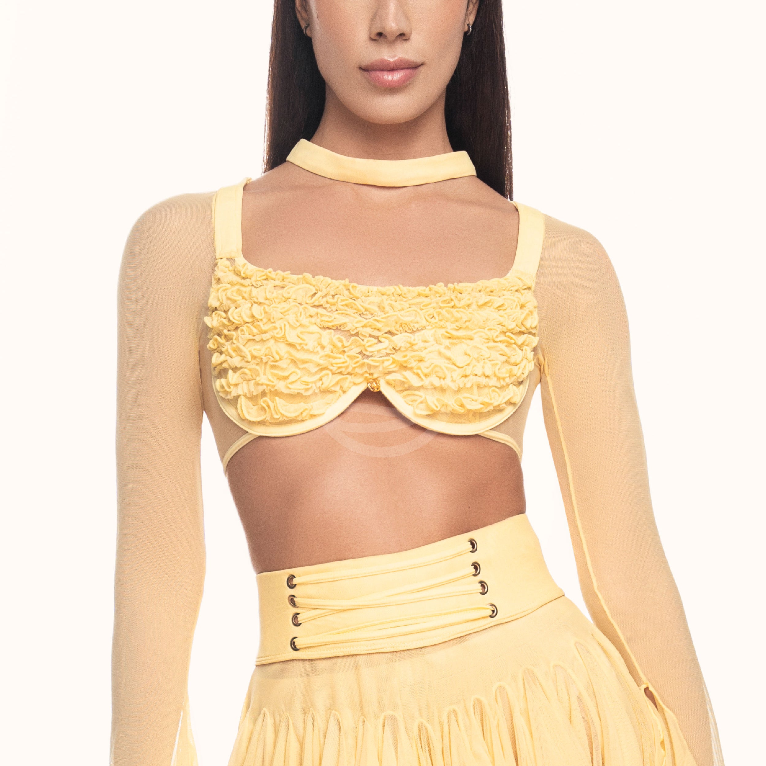 Bustier Levi Amarillo Santísimas Ref. S-607