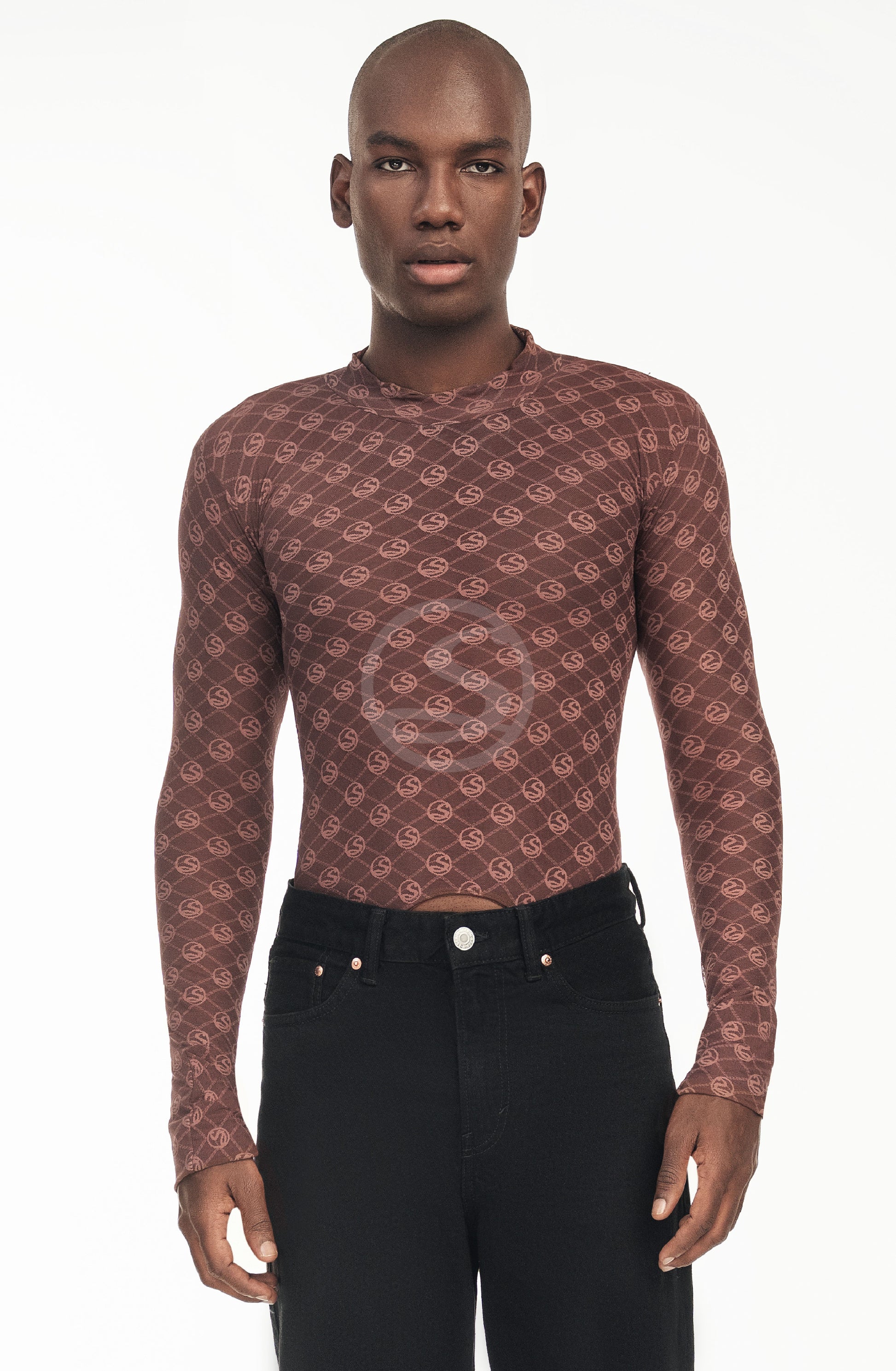Mesh Billy Marrón Santísimas Men Ref. S-626