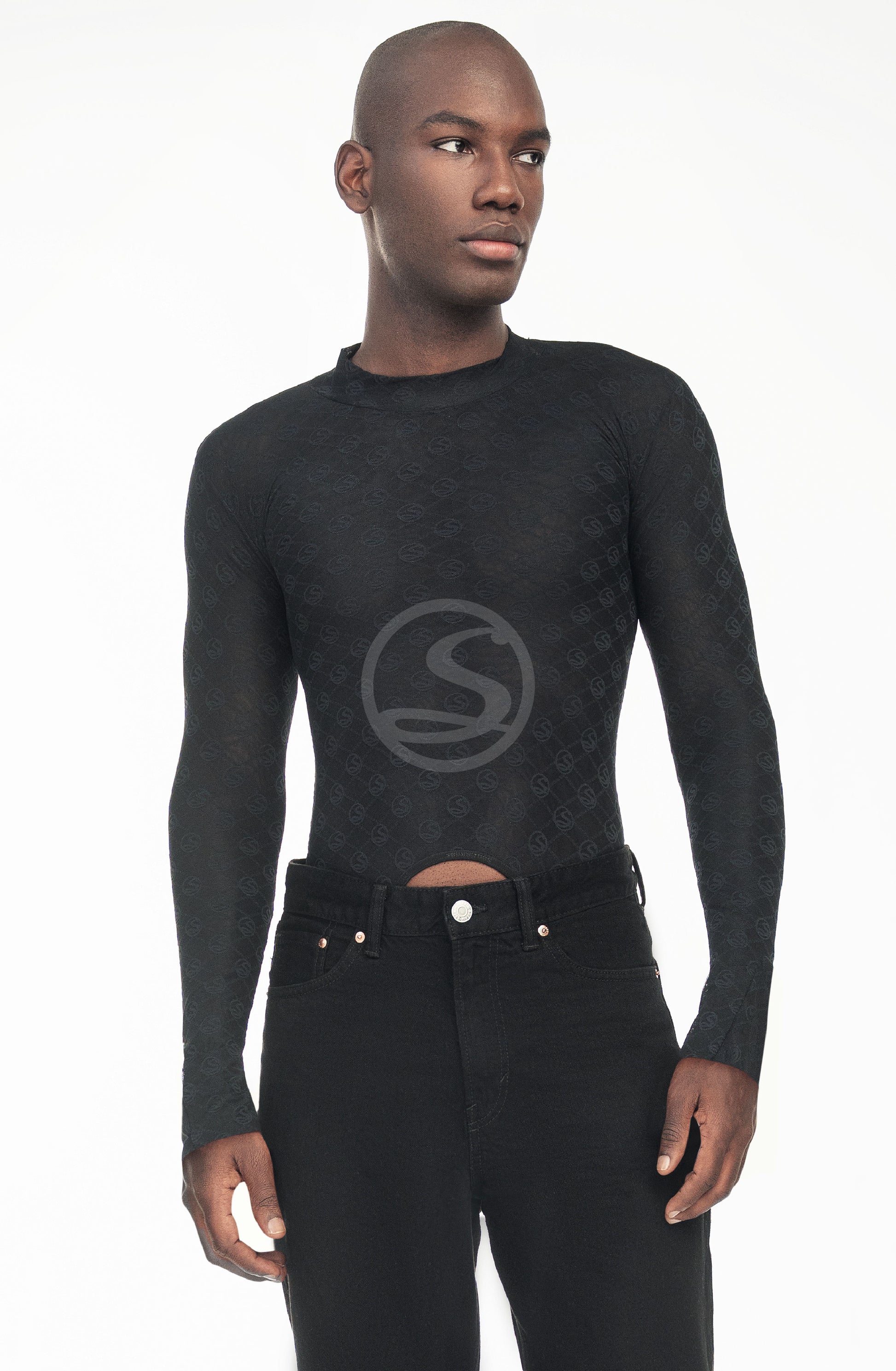 Mesh Billy Negro Santísimas Men Ref. S-626