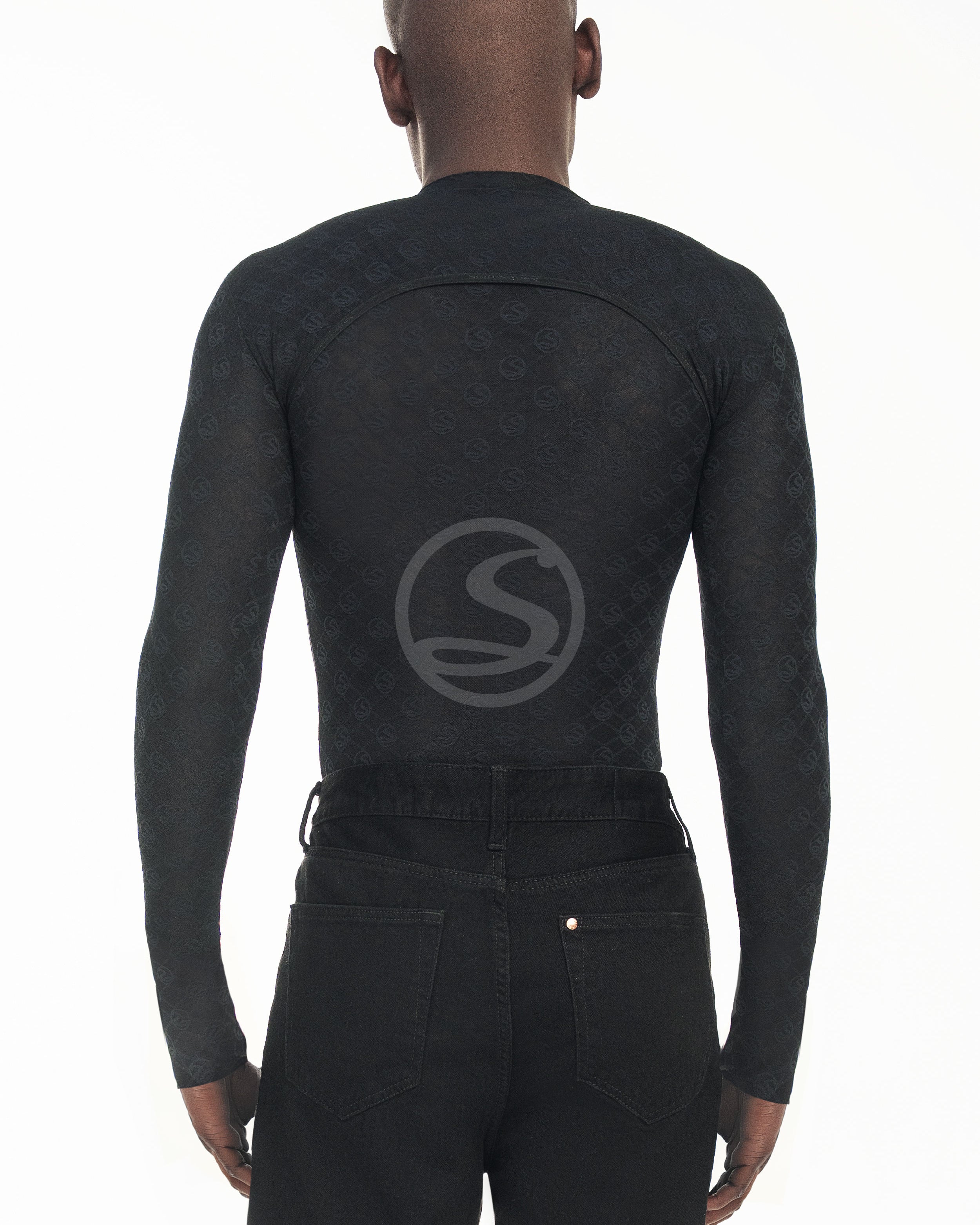 Mesh Billy Negro Santísimas Men Ref. S-626