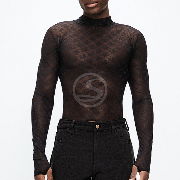 Mesh Nómada Negro Santísimas Men Ref. S-567