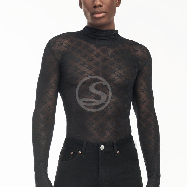 Mesh Surnia Negro Santísimas Men Ref. S-641