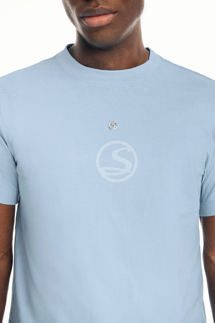 T-Shirt Prisma Azul Cristal Men Santísimas Ref. S-602