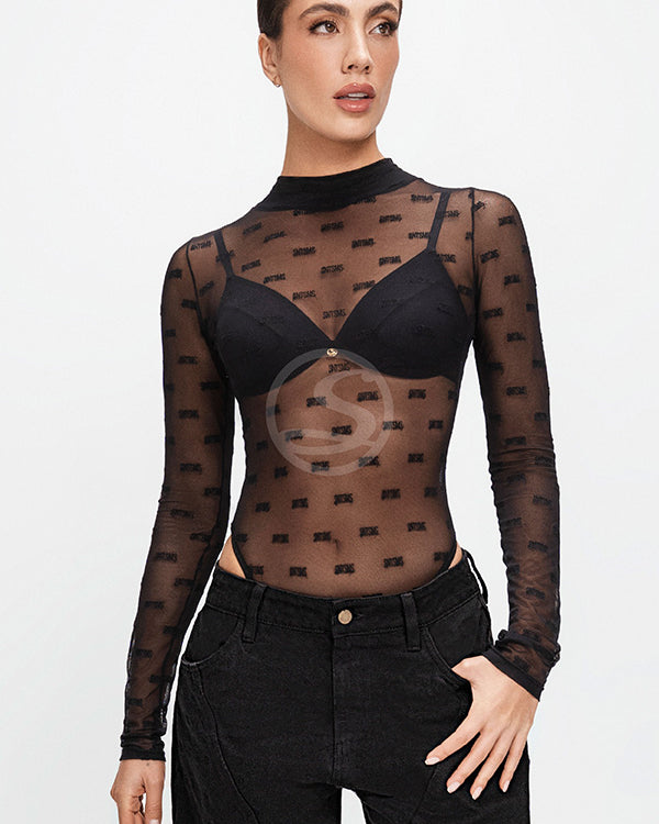 Body Máxima Negro Santísimas Ref. S-568