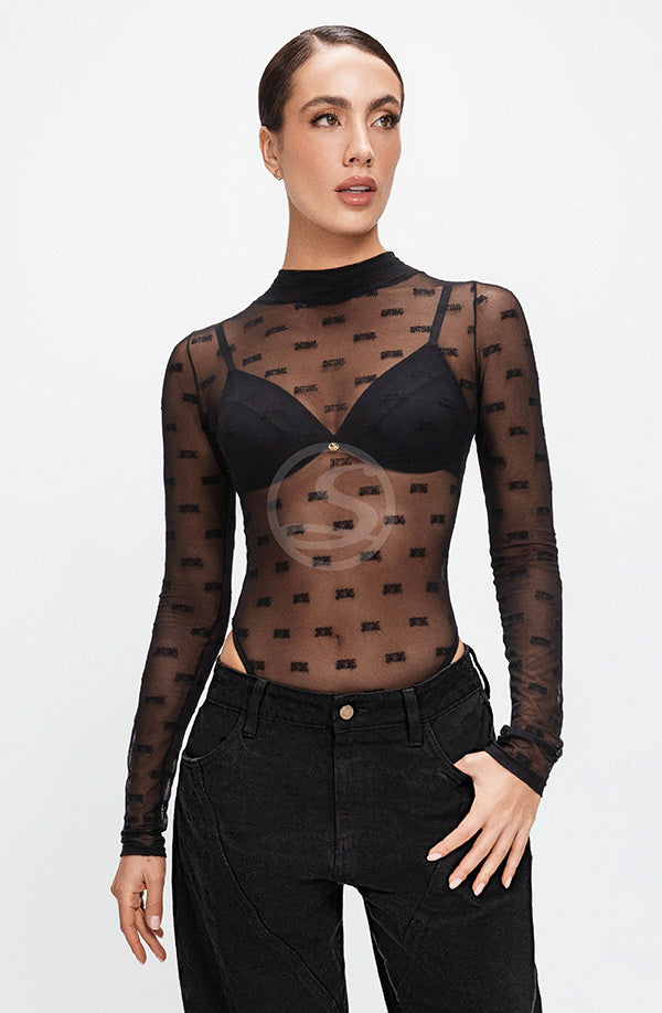 Body Máxima Negro Santísimas Ref. S-568