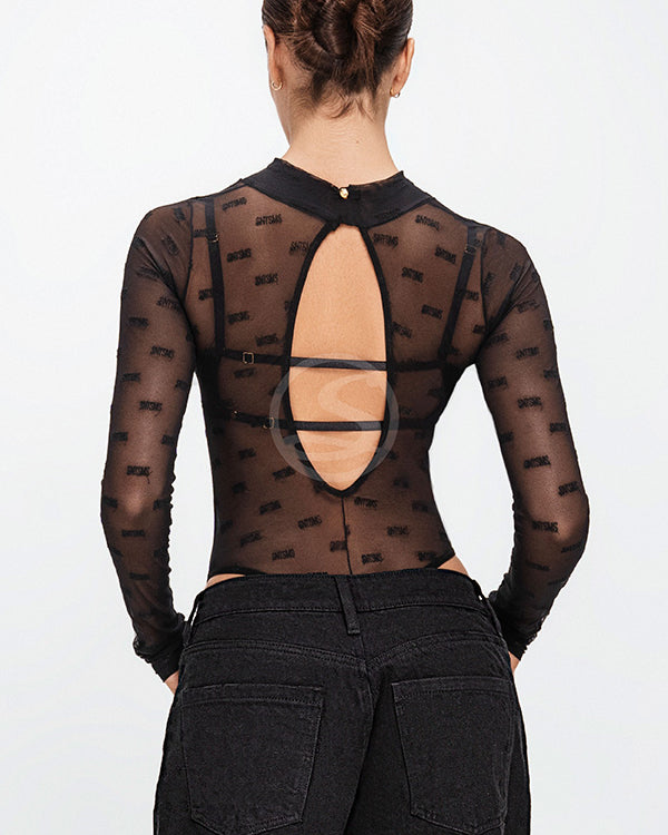 Body Máxima Negro Santísimas Ref. S-568