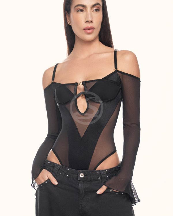 Body Austin Negro Santísimas Ref. S-613