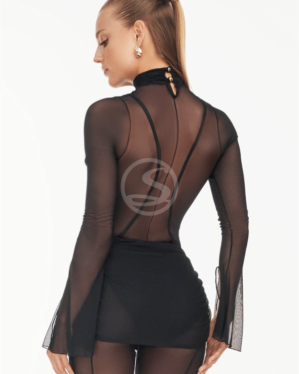 Body Avea Negro Santísimas Ref. S-642