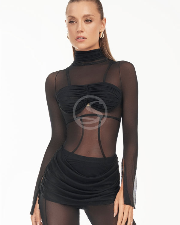 Body Avea Negro Santísimas Ref. S-642
