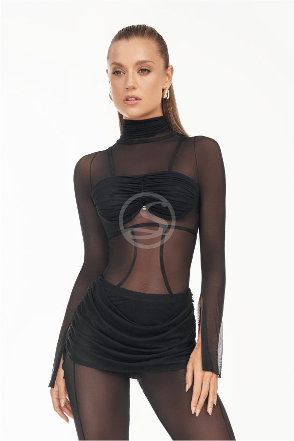 Body Avea Negro Santísimas Ref. S-642