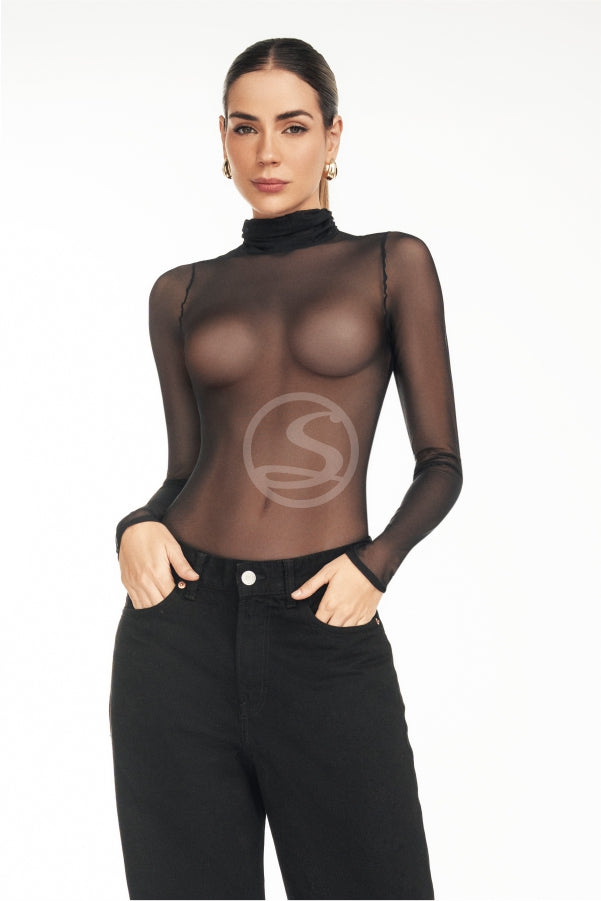Body Cirelia Negro Santísimas Ref. S-636