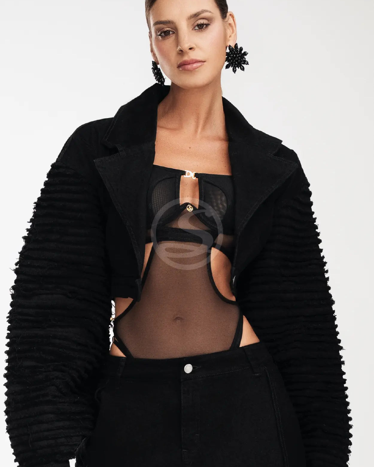 Body Dualidad Negro Santísimas Ref. S-676