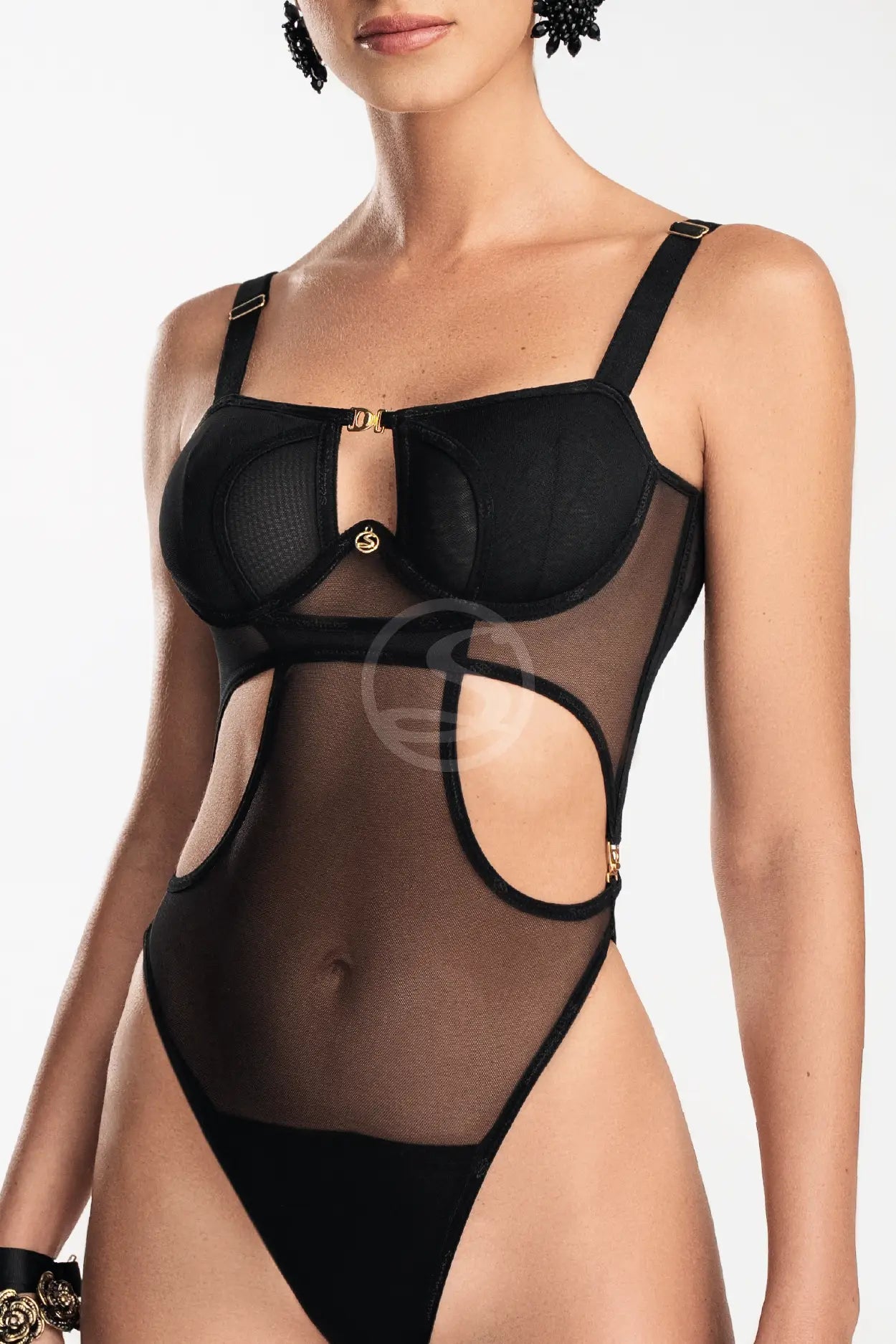 Body Dualidad Negro Santísimas Ref. S-676