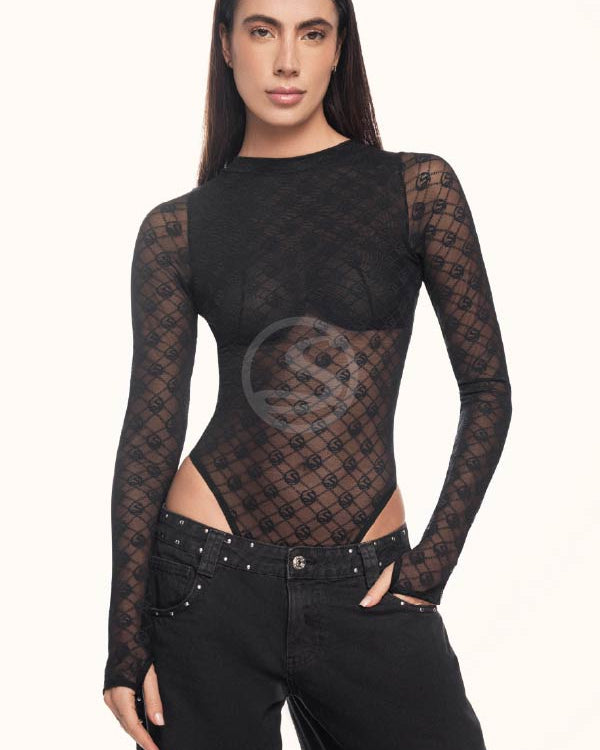 Body Evans Negro Santísimas Ref. S-615