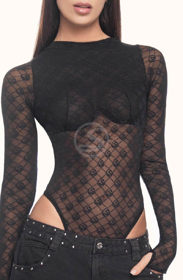 Body Evans Negro Santísimas Ref. S-615