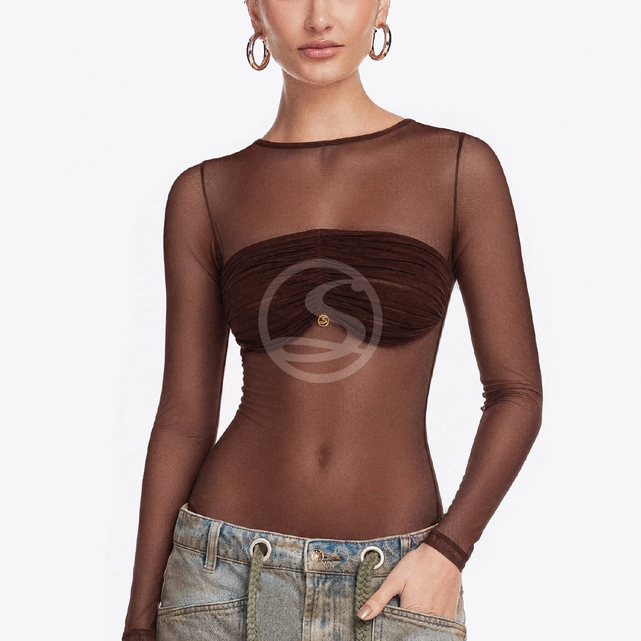 Body Ginger Marron Santísimas Ref. S-436