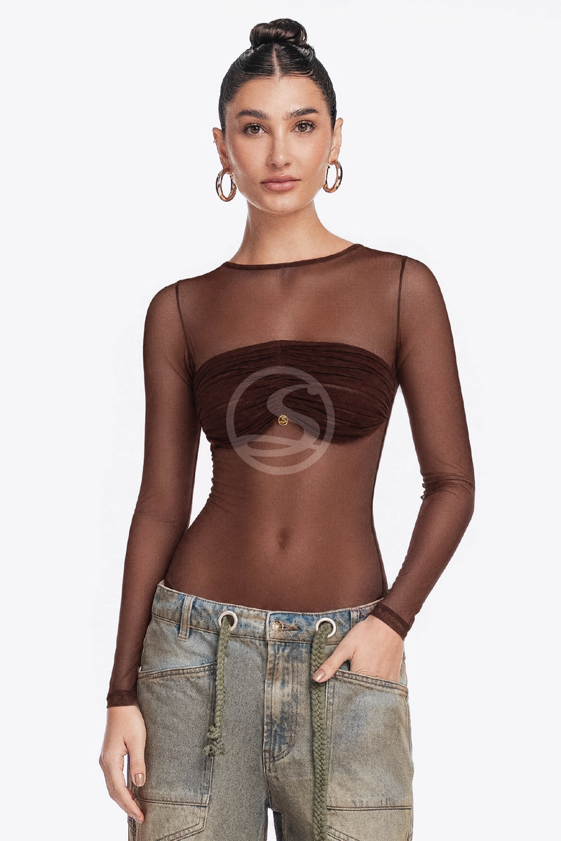 Body Ginger Marron Santísimas Ref. S-436