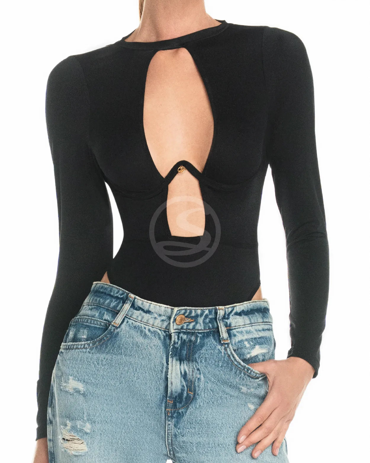 Body Manyara Negro Santísimas S-253