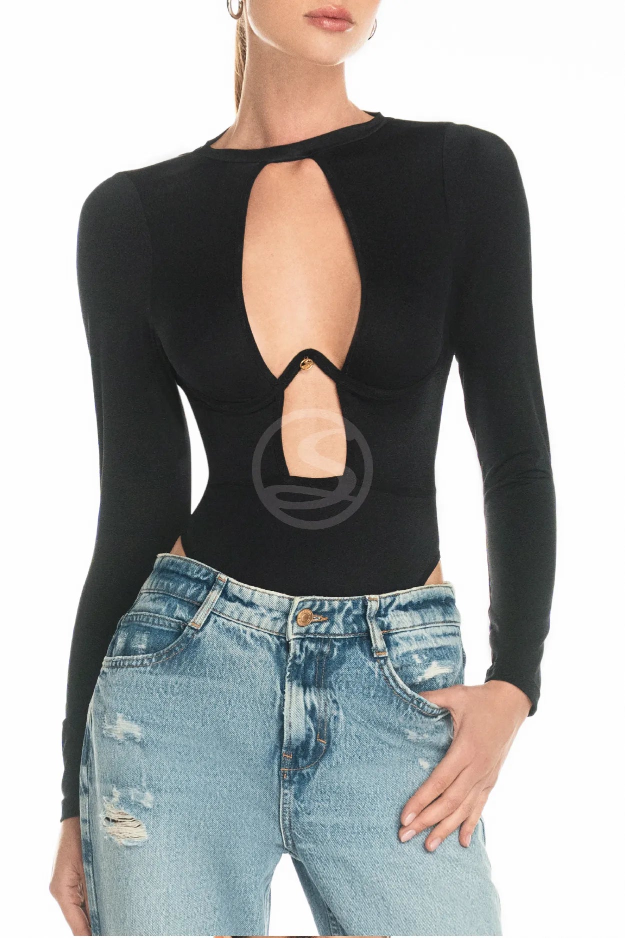 Body Manyara Negro Santísimas S-253