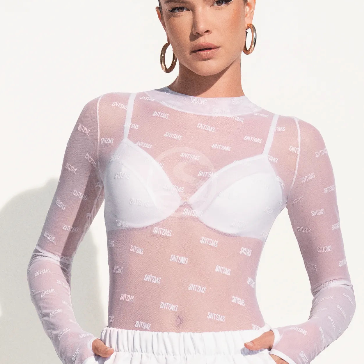 Body Máxima Blanco Santísimas Ref. S-568