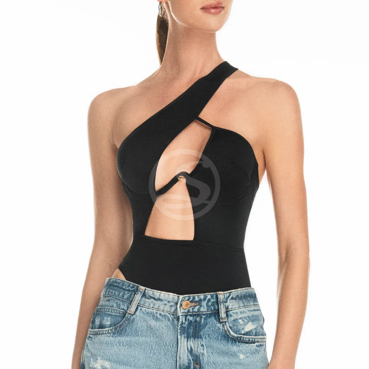 Body Sólido Negro Santísimas S-248