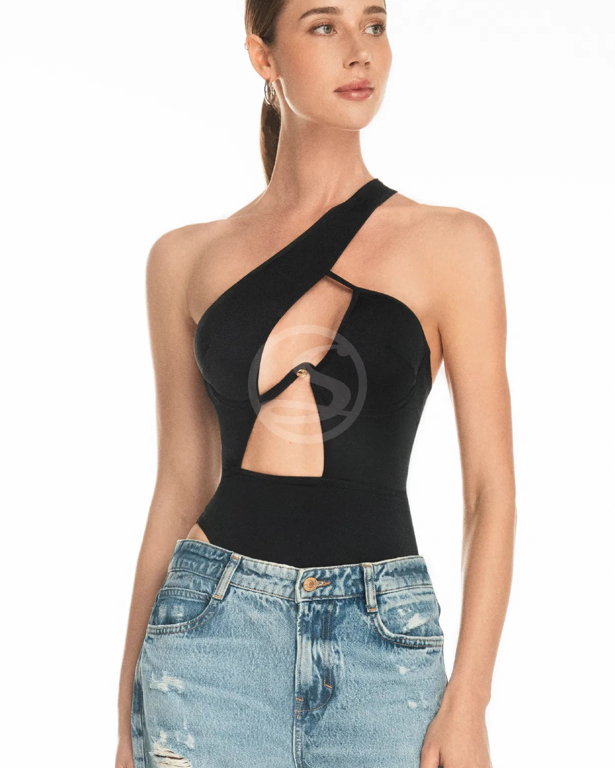 Body Sólido Negro Santísimas S-248