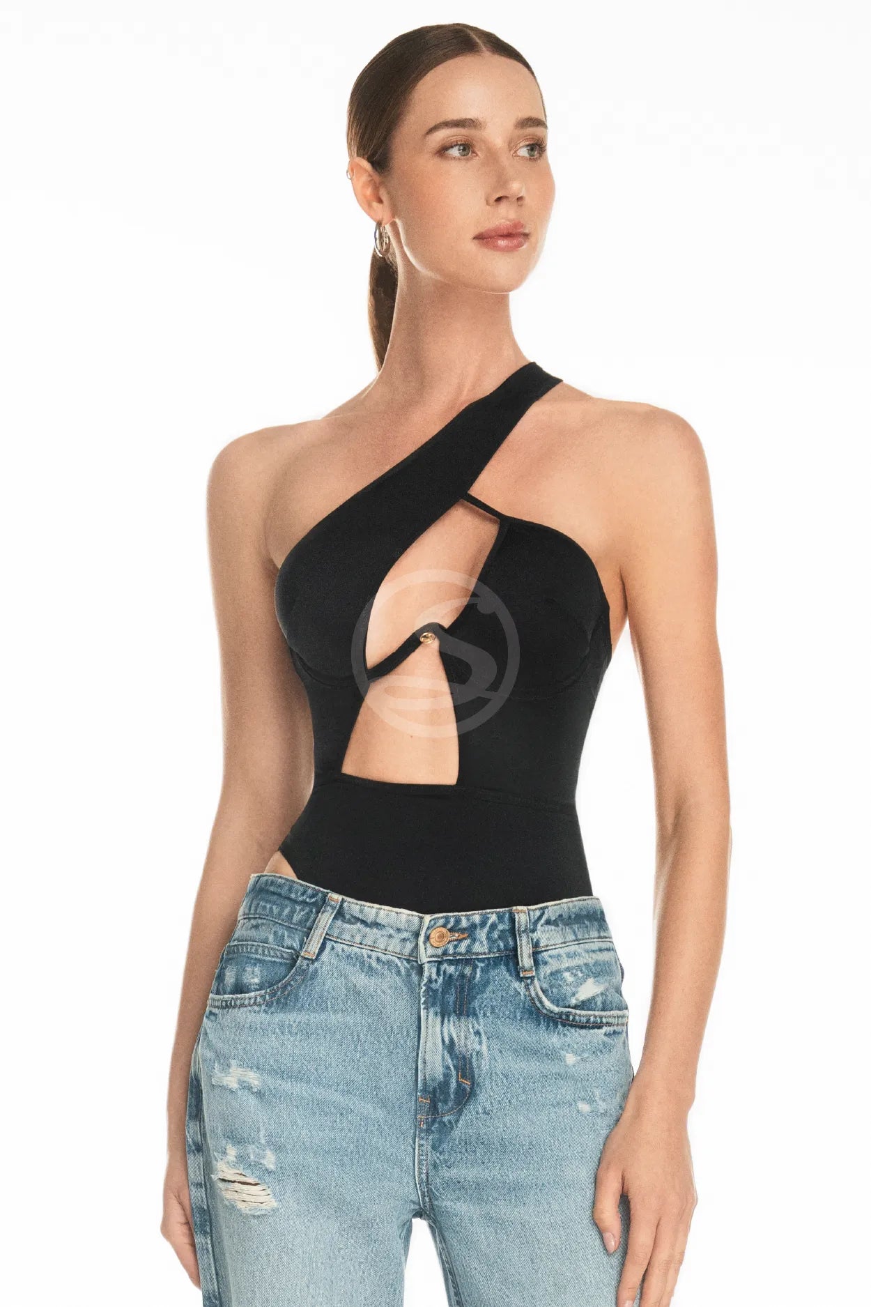 Body Sólido Negro Santísimas S-248