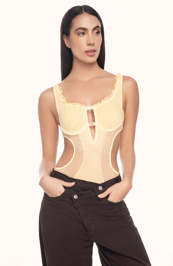 Body Sur Amarillo Santísimas Ref. S-605