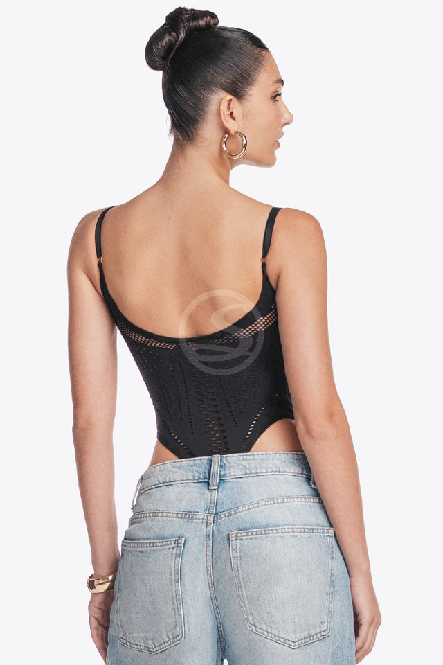 Body Volt Negro Santísimas Ref. S-697