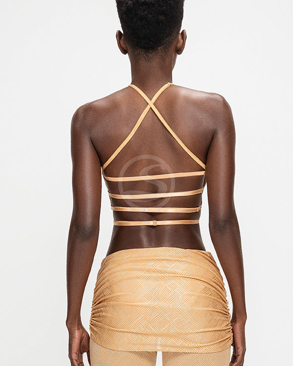 Bralette Dorada Santísimas Ref. S-574