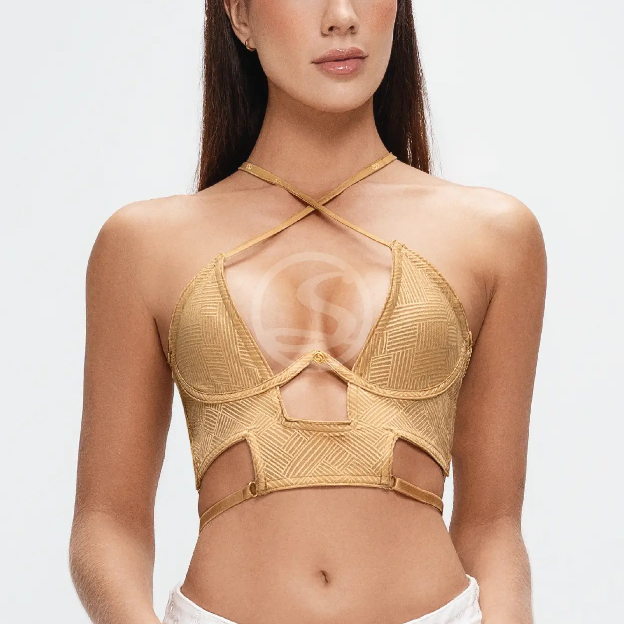 Bralette Dorada Santísimas Ref. S-574