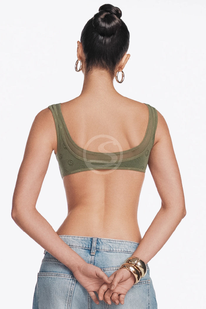 Bralette Flux Verde Santísimas Ref. S-695