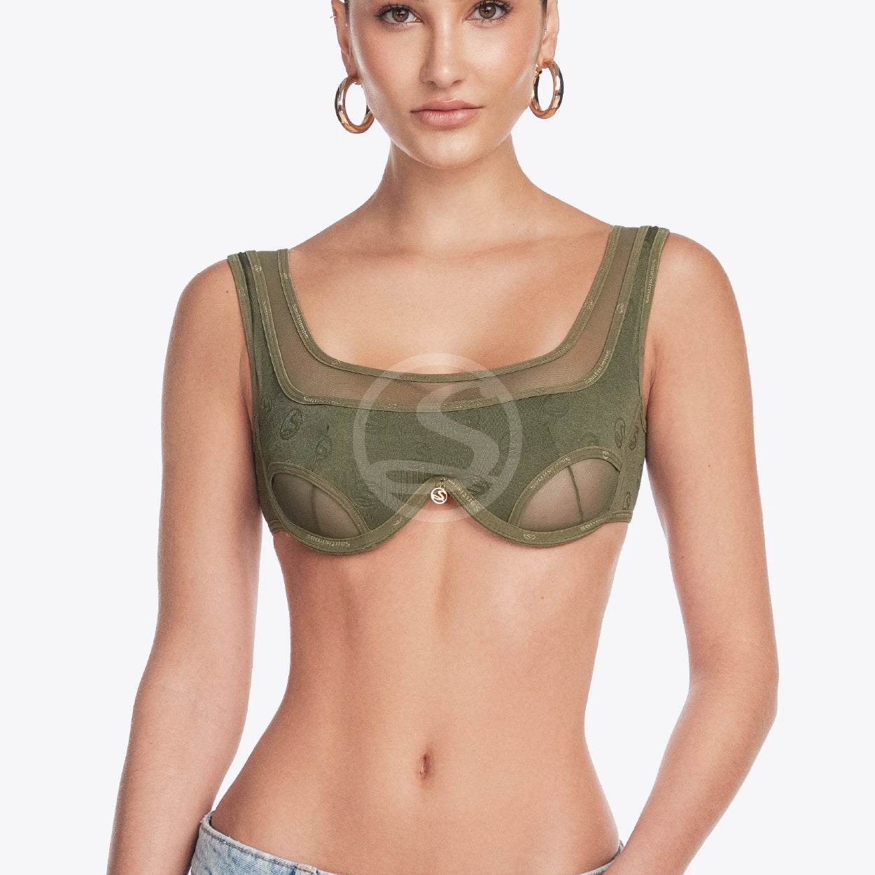 Bralette Flux Verde Santísimas Ref. S-695