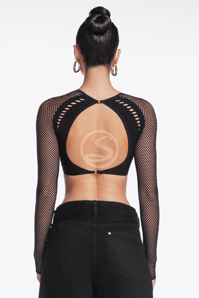 Bustier Core Negro Santísimas Ref. S-709