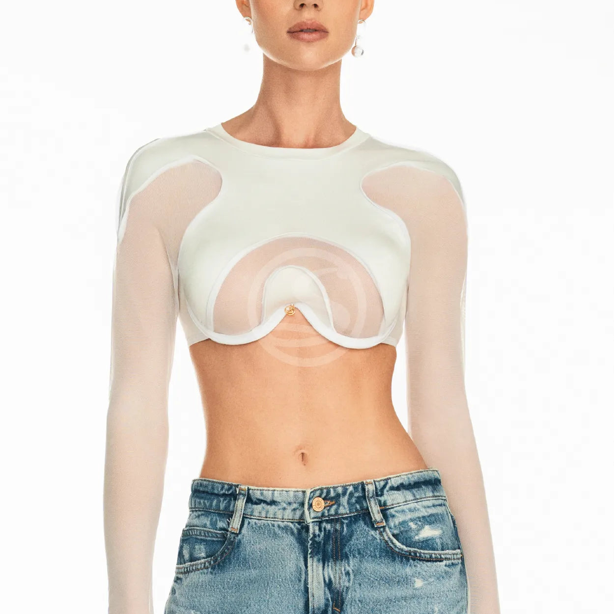 Bustier Shape Blanco Santísimas Ref. S-559