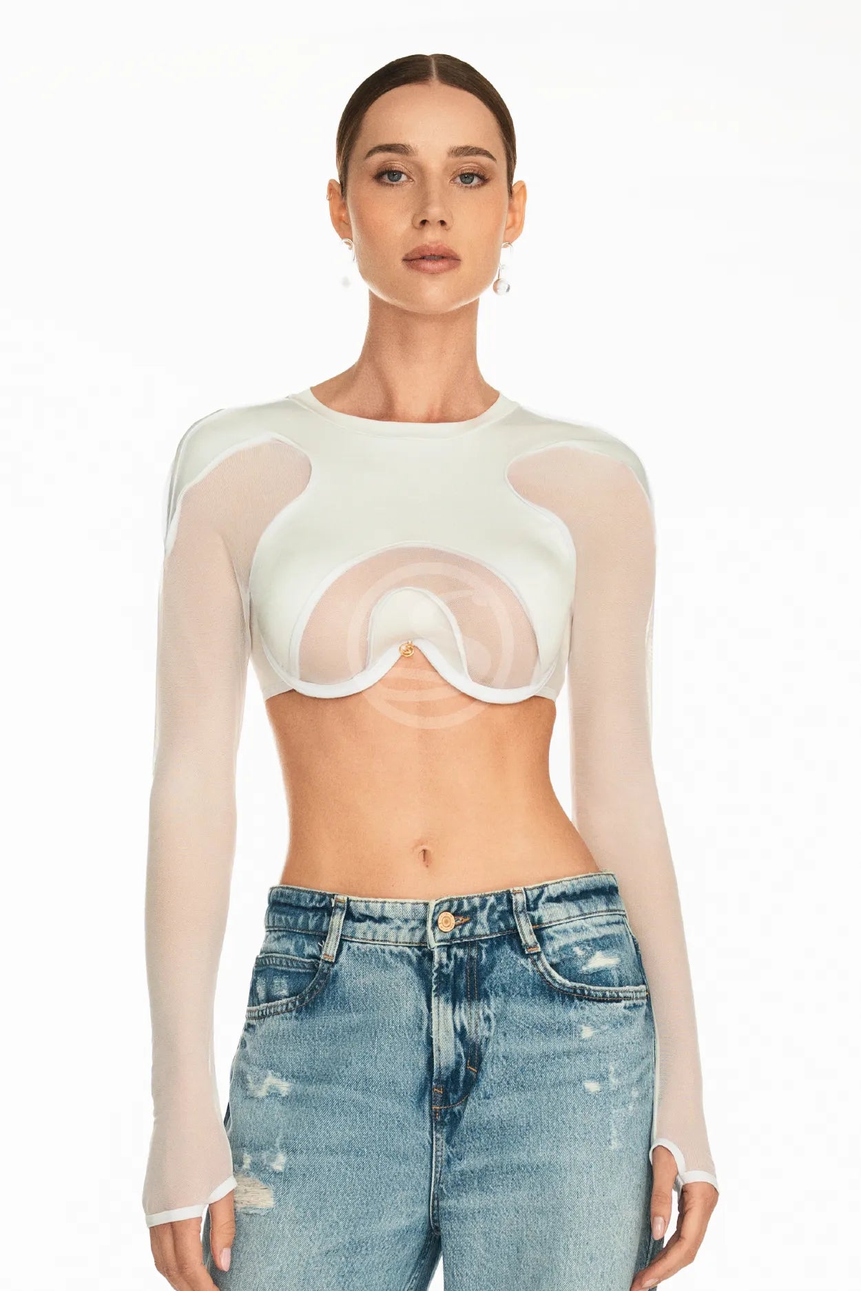 Bustier Shape Blanco Santísimas Ref. S-559