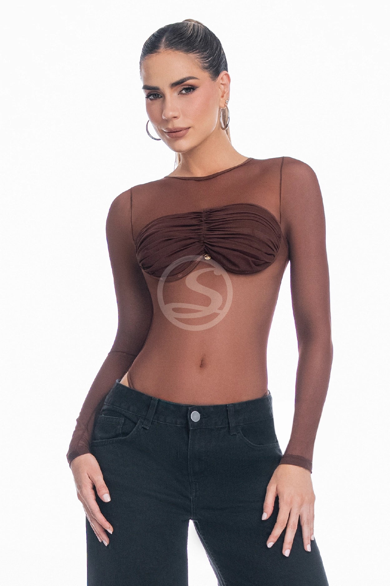 Body Ginger Marron Santísimas Ref. S-436