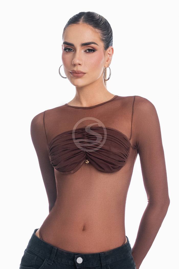Body Ginger Marron Santísimas Ref. S-436