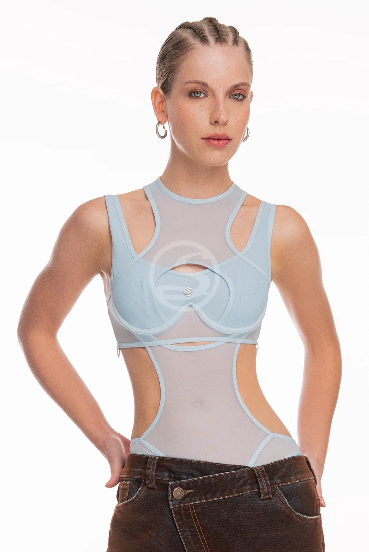 Body Humbral Azul Cristal Ref S-727