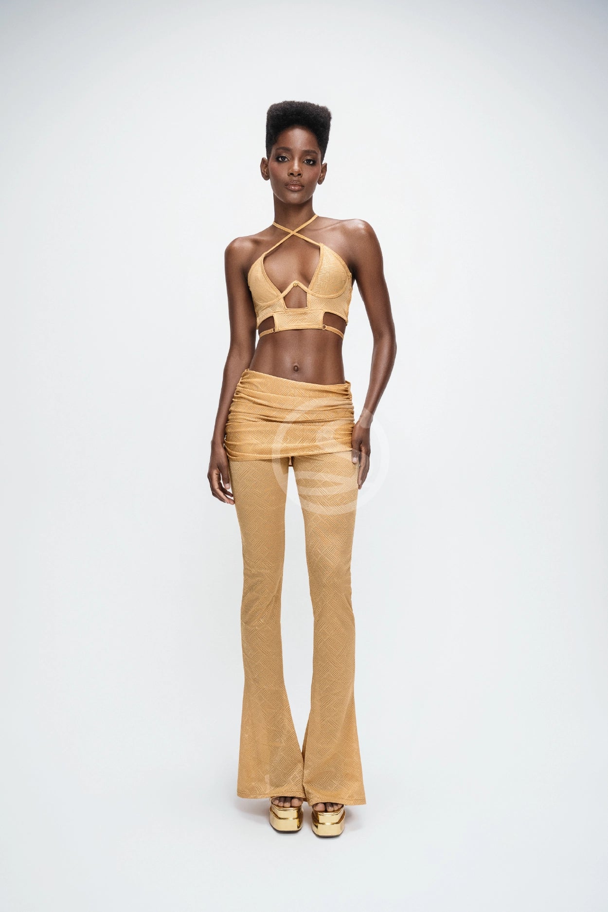Bralette Dorada - Media Trupillo
