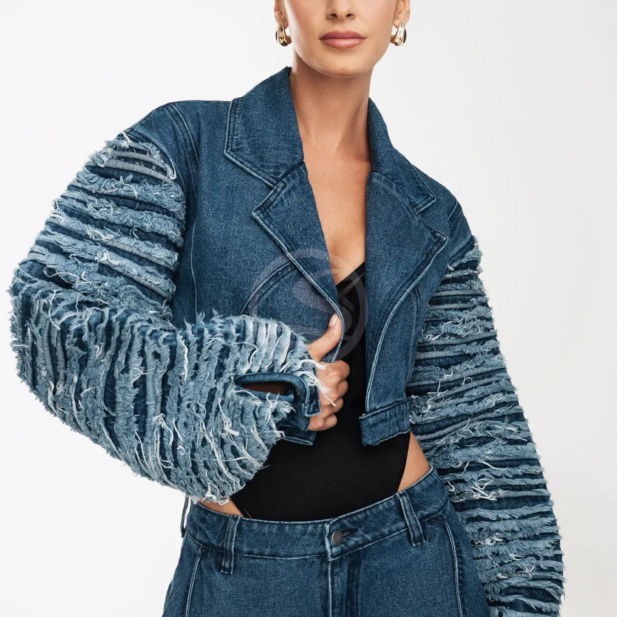 Chaqueta Mandato Azul Santísimas Ref. S-673