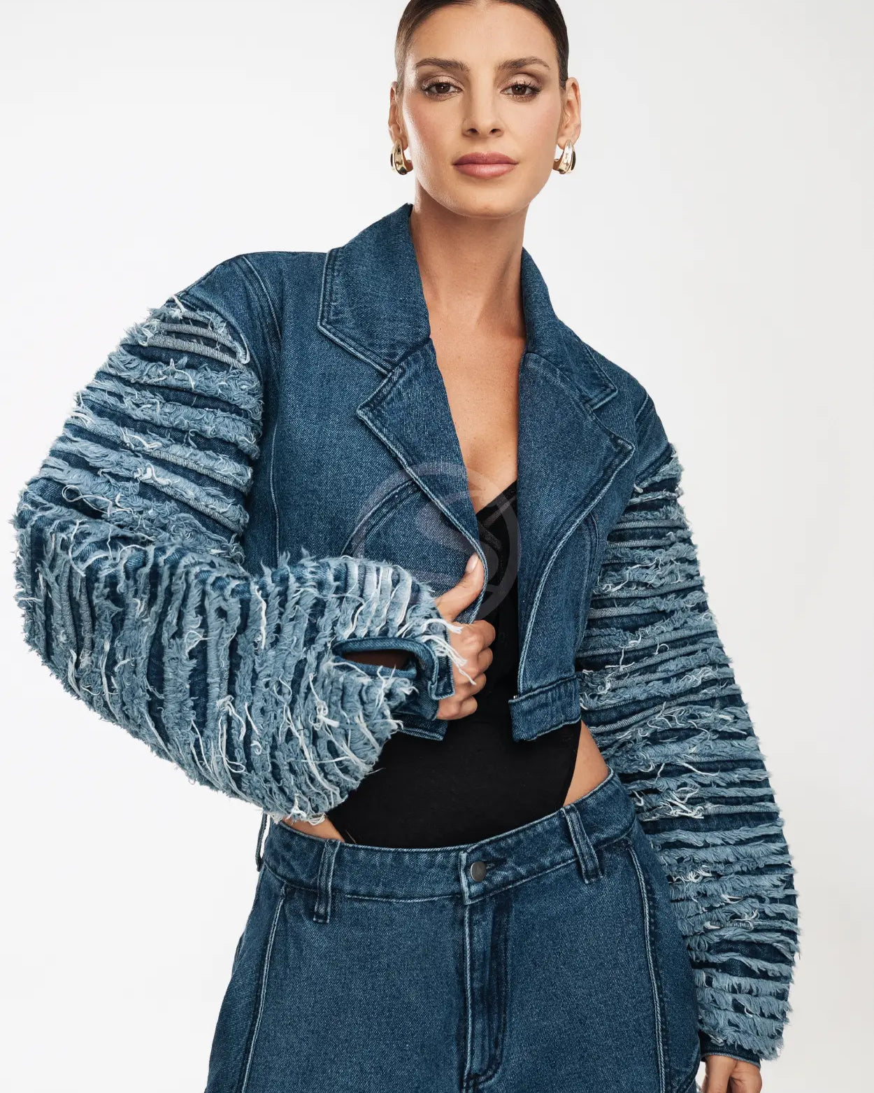 Chaqueta Mandato Azul Santísimas Ref. S-673