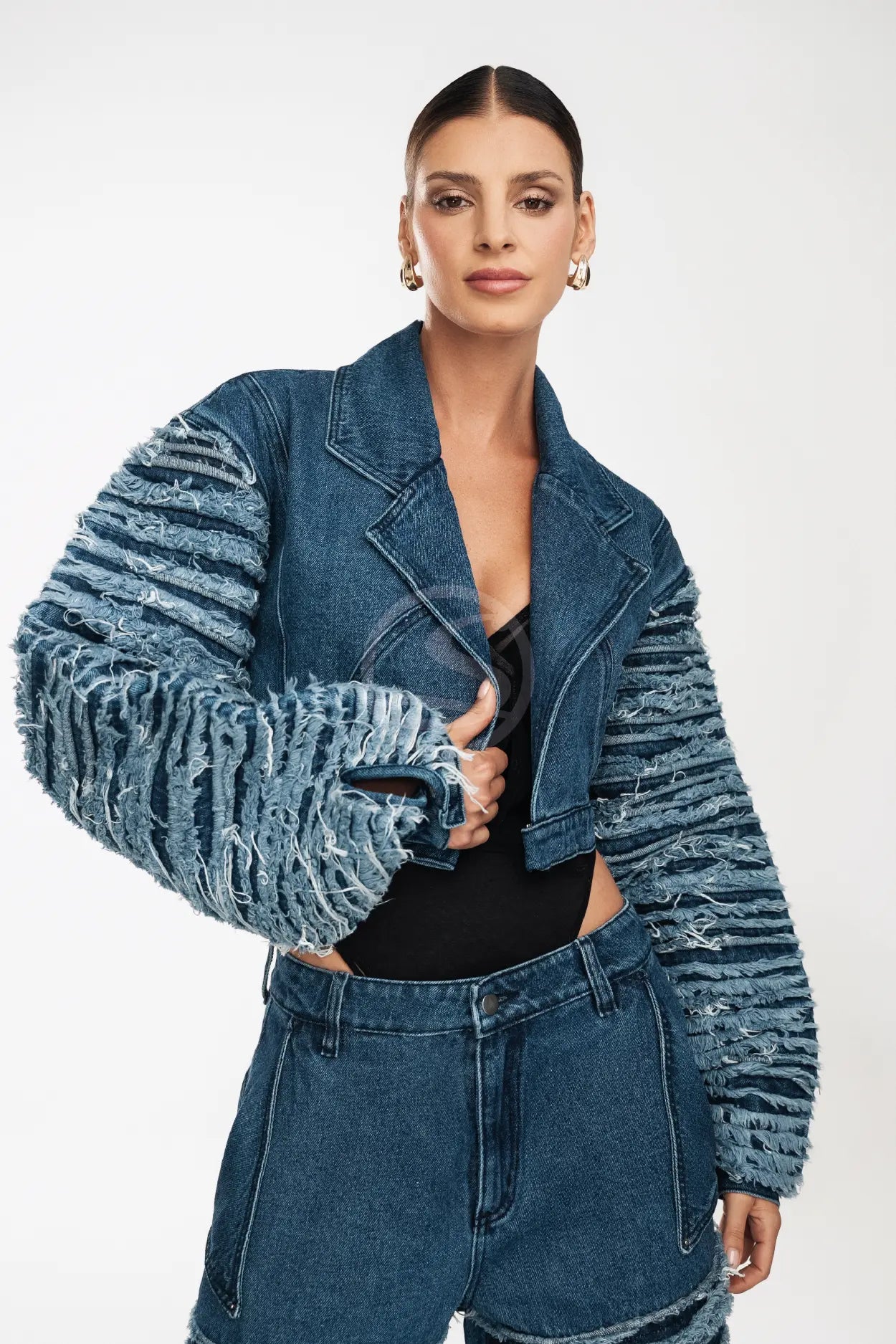 Chaqueta Mandato Azul Santísimas Ref. S-673