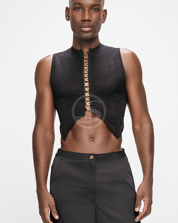 Corsé Espíritu Negro Santísimas Men Ref. S-585