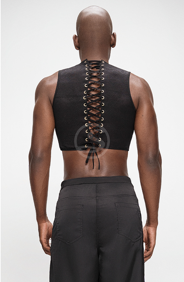 Corsé Espíritu Negro Santísimas Men Ref. S-585