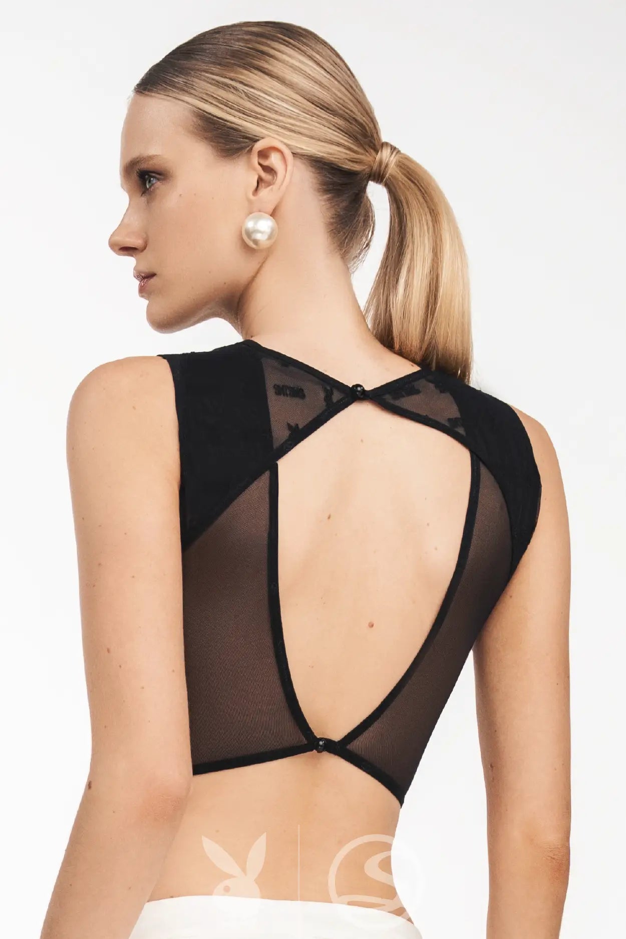 Corsé Magic Blonda Playboy x Santísimas Ref. S-671